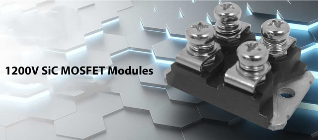 分銷分立半導體模塊：汽車級SiC MOSFET Modules、SiC肖特基二極管模塊
