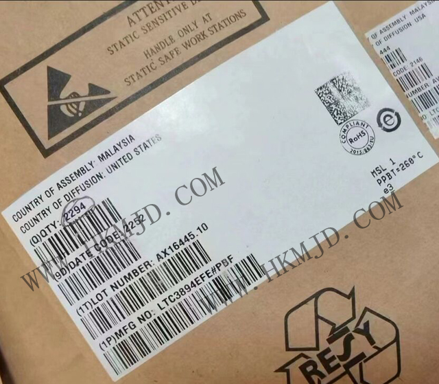 [供應，回收] LTC3894EFE (ADI) 150V 高效降壓型穩(wěn)壓器