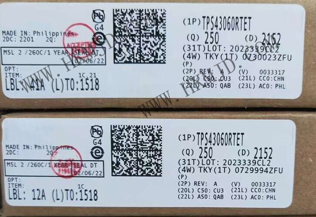 低 Iq、同步升壓控制器 TPS43060RTET IC REG CTRLR BOOST 16WQFN