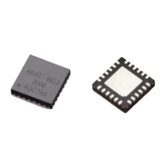 介紹：Broadcom AEAT-9933-102 14 位磁性編碼器開關軸、QFN 24 引線