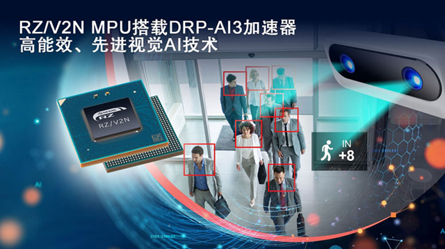 瑞薩推出集成DRP-AI加速器的RZ/V2N，擴展中端AI處理器陣容