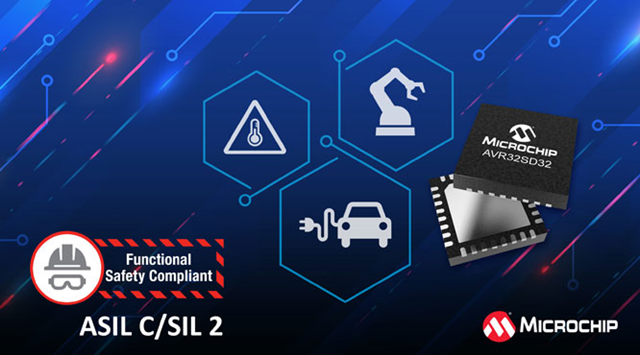Microchip正式推出AVR SD系列入門級(jí)單片機(jī)（MCU），降低安全型應(yīng)用的系統(tǒng)成本和復(fù)雜性