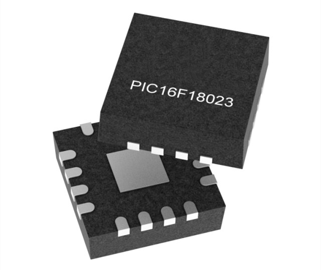 Microchip PIC16F18023-I/MG MCU：32MHz、8位PIC16F微控制器（3.5KB閃存）QFN-16