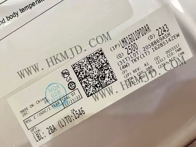 LMR16010PDDAR(TI): SIMPLE SWITCHER? 60V、1A 降壓轉(zhuǎn)換器（IQ 為 40μA）