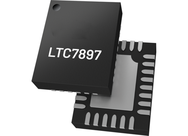 LTC7897RUFD同步降壓控制器：140V、低 IQ、開關(guān)頻率100kHz ~ 2.5MHz