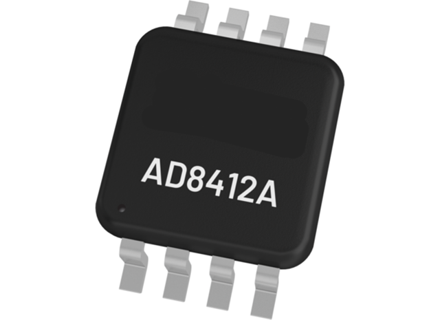 AD8412ABRMZ電流檢測放大器：1.8MHz 高帶寬、?2V 至 50V 寬輸入電壓范圍