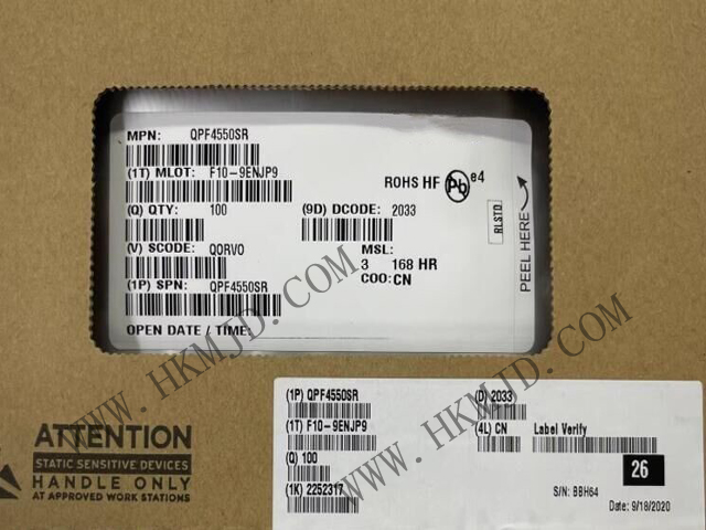 長(zhǎng)期供應(yīng) Qorvo 射頻前端（QPF4550SR）5GHz Wi-Fi 6 射頻前端模塊