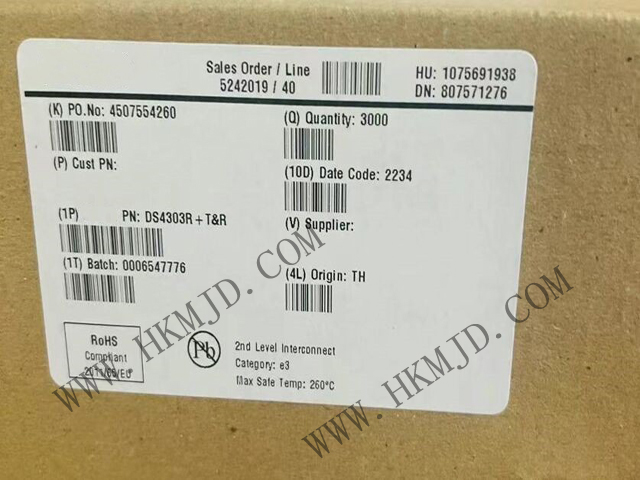 供應(yīng) Maxim DS4303R 電子可編程電壓基準(zhǔn)，適用于自動(dòng)工廠校準(zhǔn)