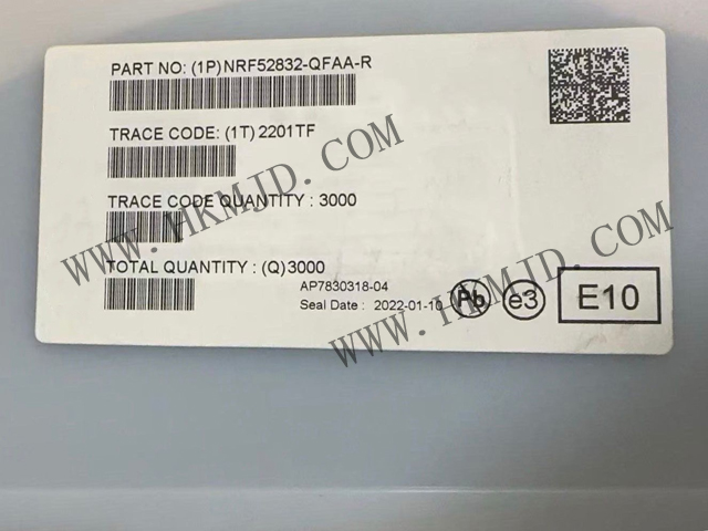 NORDIC全新原裝 NRF52832-QFAA NRF52832 多協(xié)議SoC，功能強(qiáng)大且高度靈活